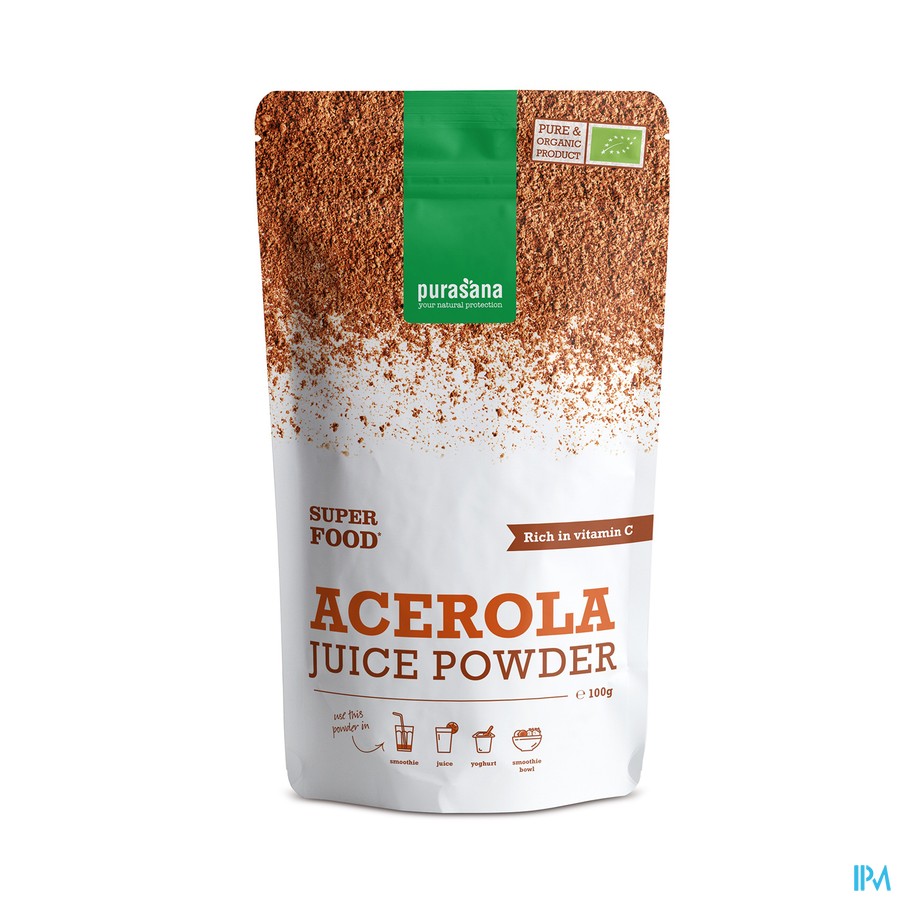 Purasana Vegan Acerola Poudre 100g
