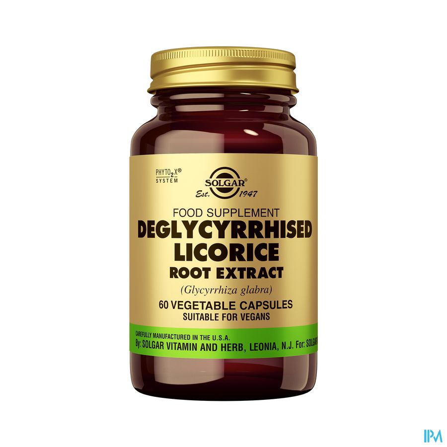 Racine De Reglisse Deglycyrrhizinee Extr V-caps 60 Racine De Reglisse Deglycyrrhizinee Extr V-caps 60