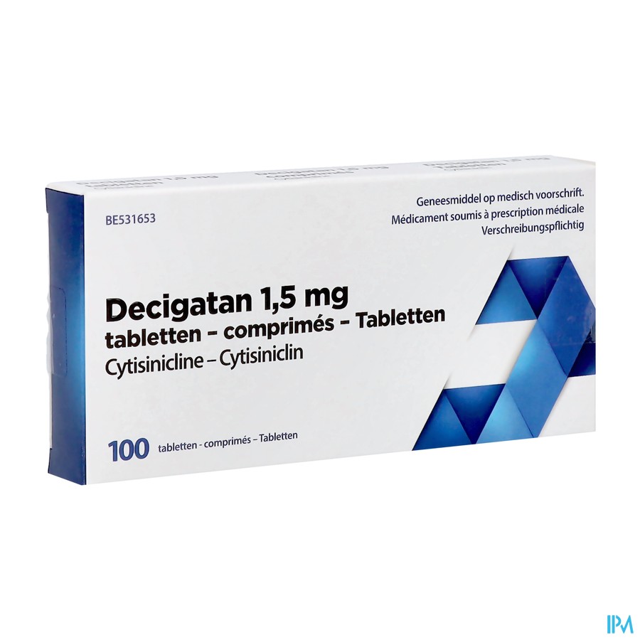 Decigatan 1,5mg Tabl 100