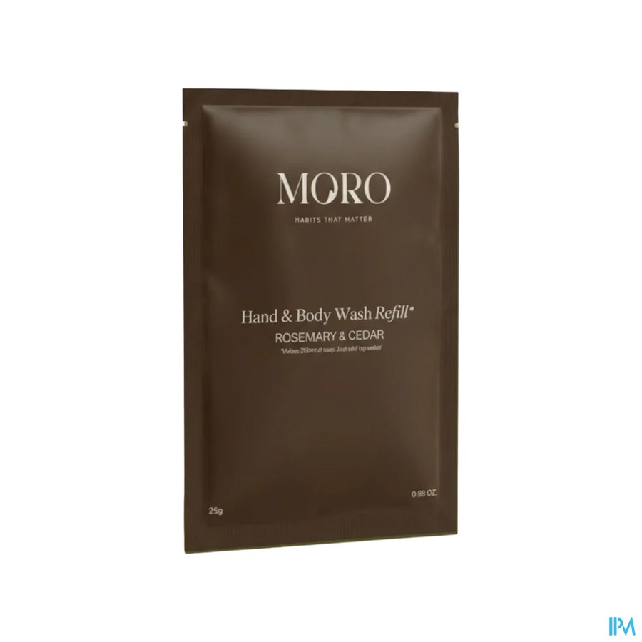 Moro Hand&body Wash Refill Rosemary 2x50g