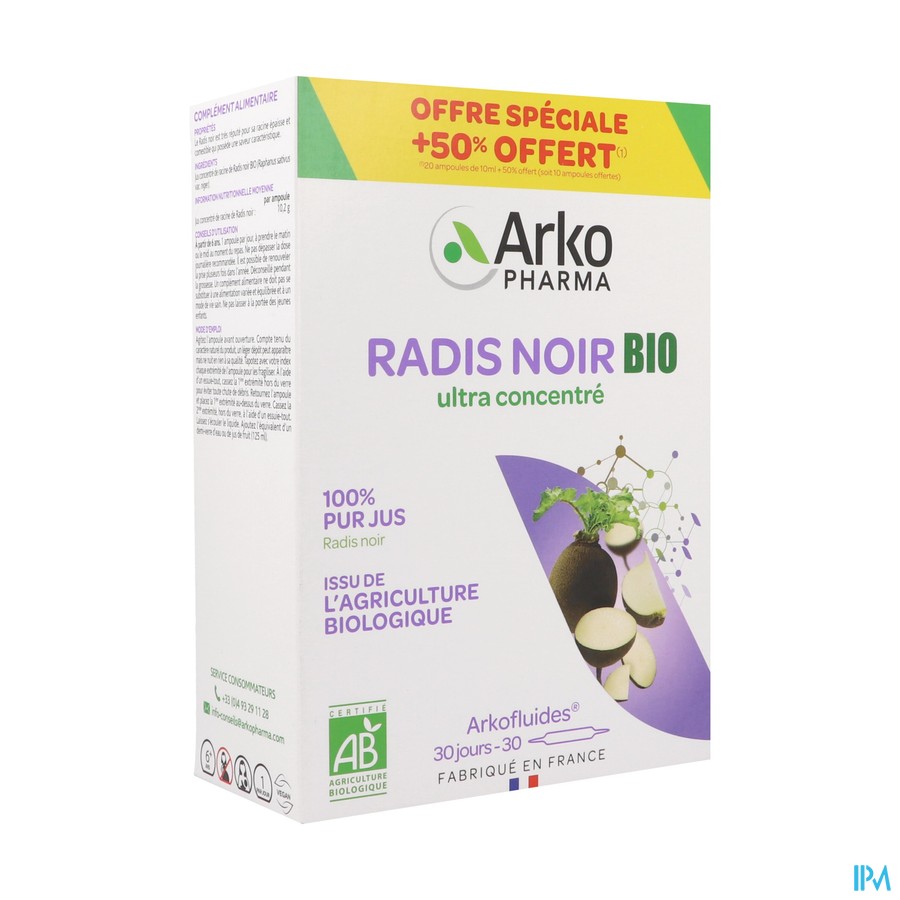 ARKOF RADIS NOIR BIO AMP 20+10 OFF