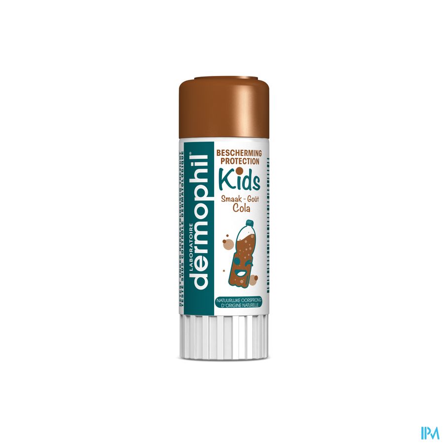 Dermophil Berscherming Lippen Kids Cola Stick 4g Dermophil Berscherming Lippen Kids Cola Stick 4g