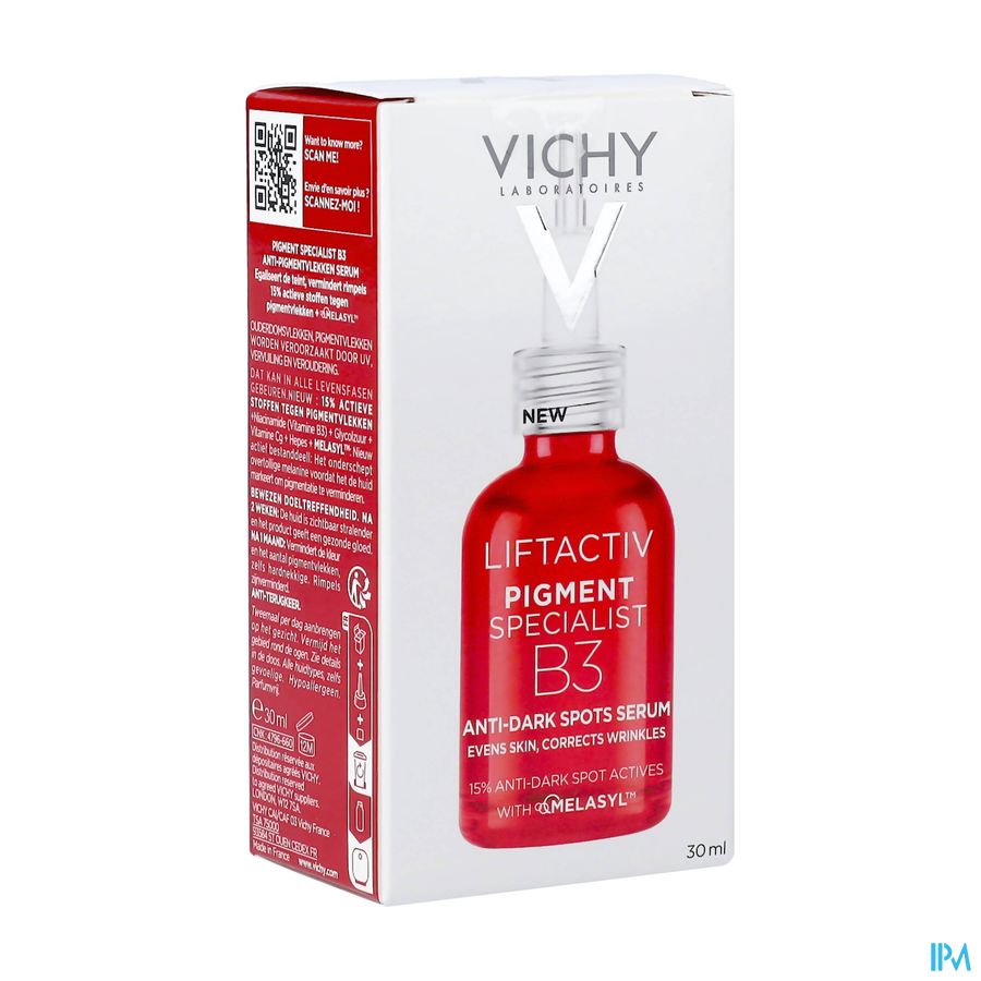 Vichy Liftactiv B3 Serum Pigmentvlek&rimpels 30ml Vichy Liftactiv B3 Serum Pigmentvlek&rimpels 30ml