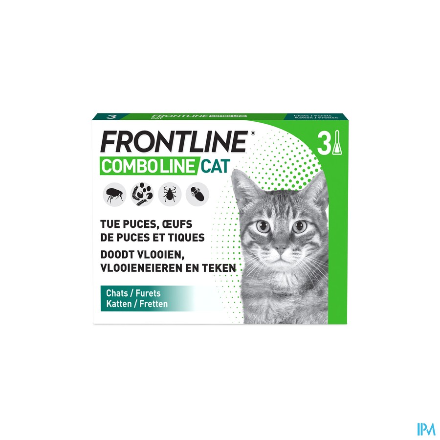 Frontline Combo Line Cat 3x0,5ml
