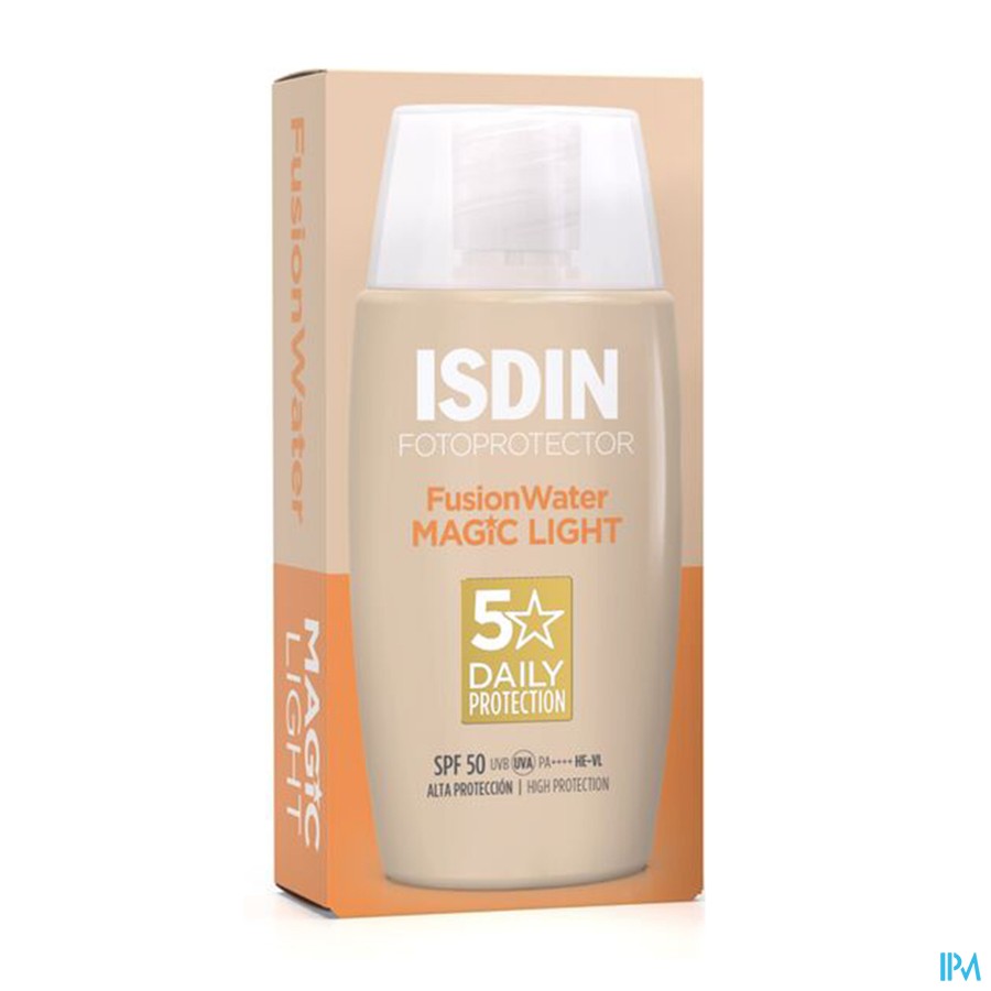 Isdin Fotoprotector Fusion Water Light Ip50+ 50ml