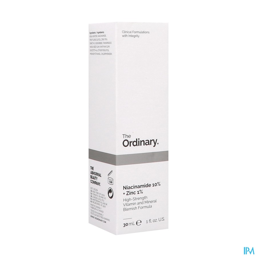 The Ordinary Niacinamide 10% + Zinc 1% 30ml