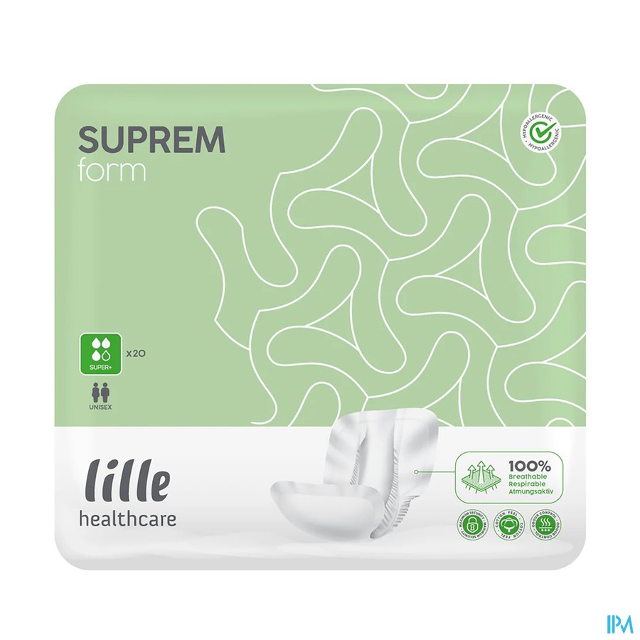 Lille Suprem Form Luier Anatom Super+ 20 5161