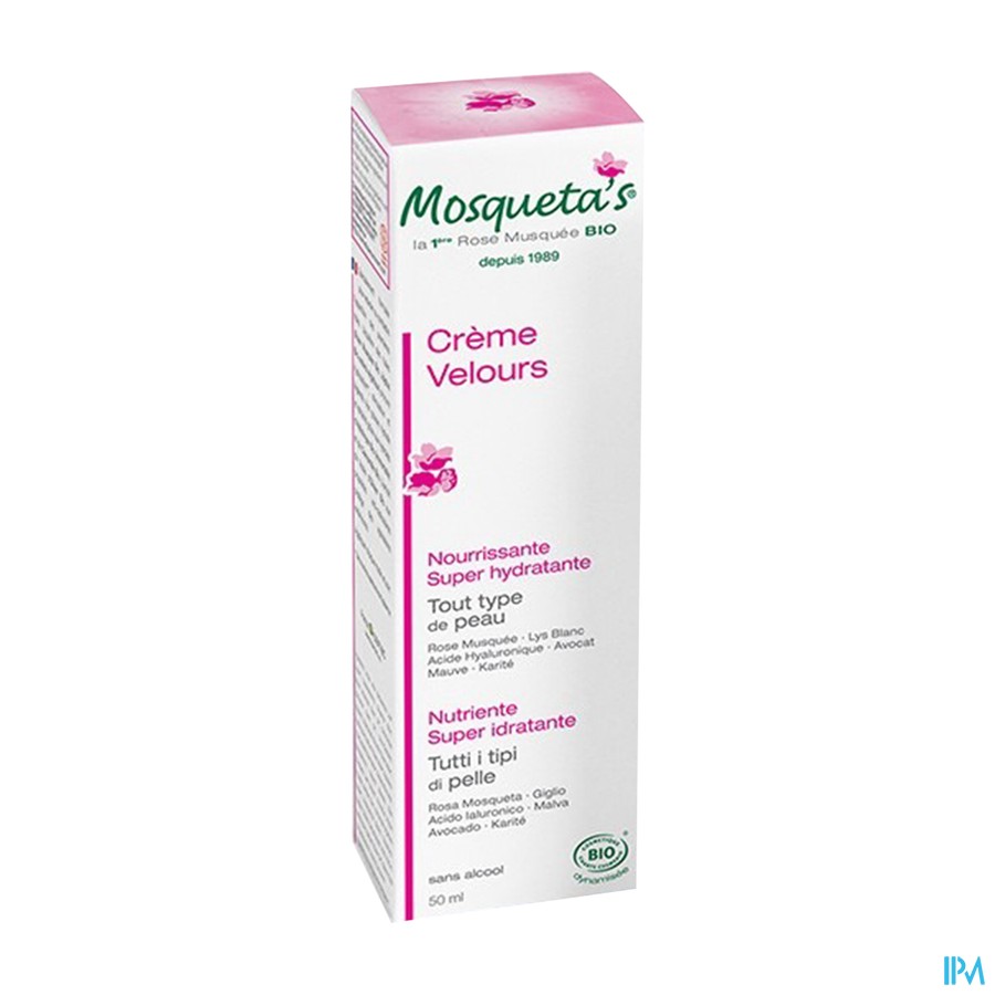 Mosquetas Rose Cr Huile De Rose Velours Hydra 50ml