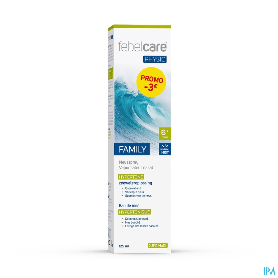 Febelcare Physio Spray Hyper Family 125ml