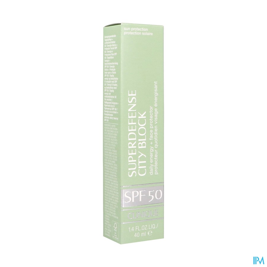 Clinique Superdefense City Block Ip50 40ml