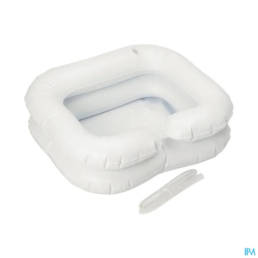 Bassin Gonfl.laver Cheveux Lit Vinyle Comp.64x52cm