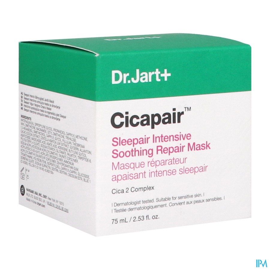 Dr.jart+ Cicapair Tiger Grass Sleeepair Mask 75ml
