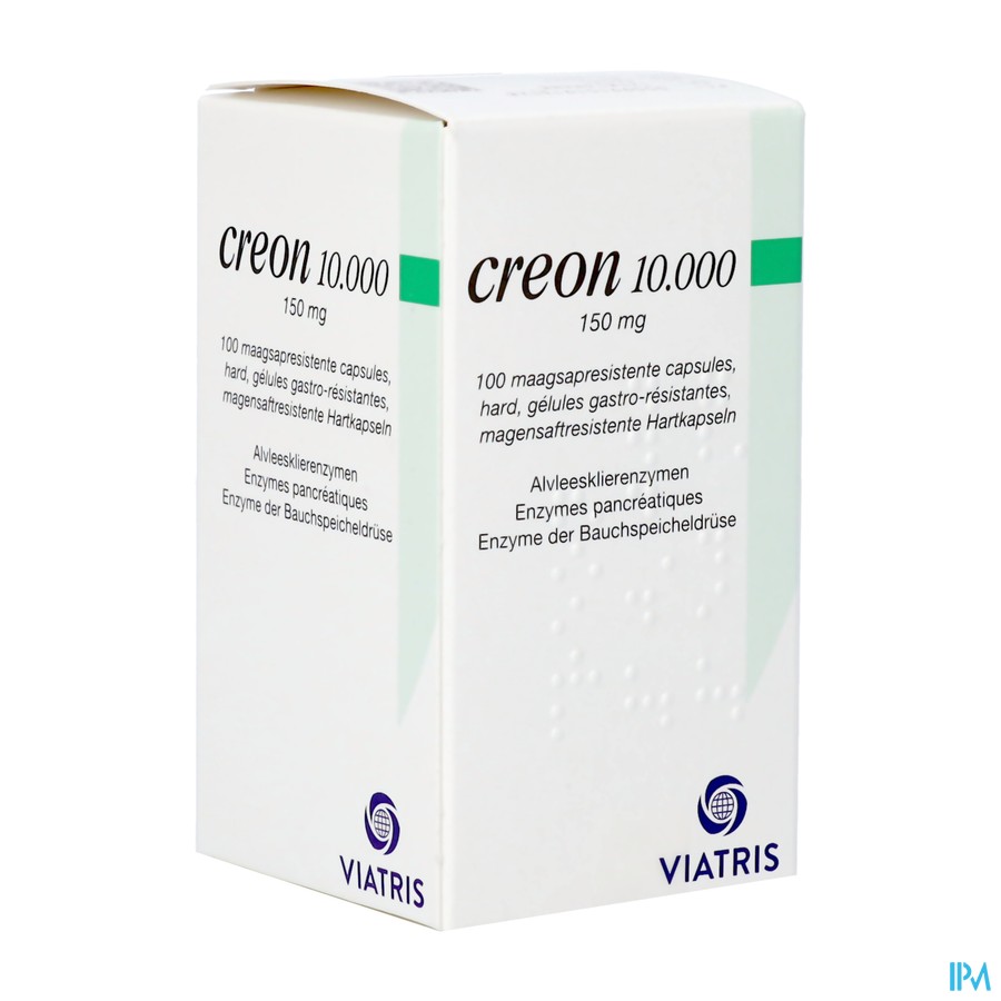 Creon 10000 Caps Gastroresist 100 X 150mg