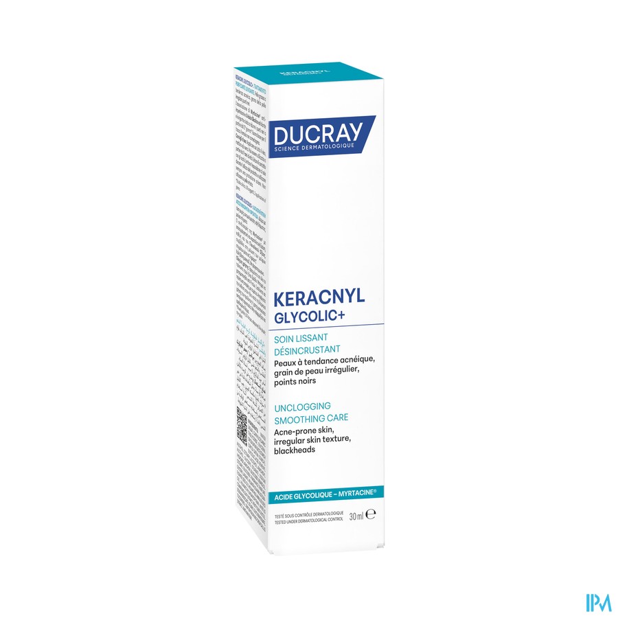 Ducray Keracnyl Glycolic+ Cr Tegen Zw.puntjes 30ml