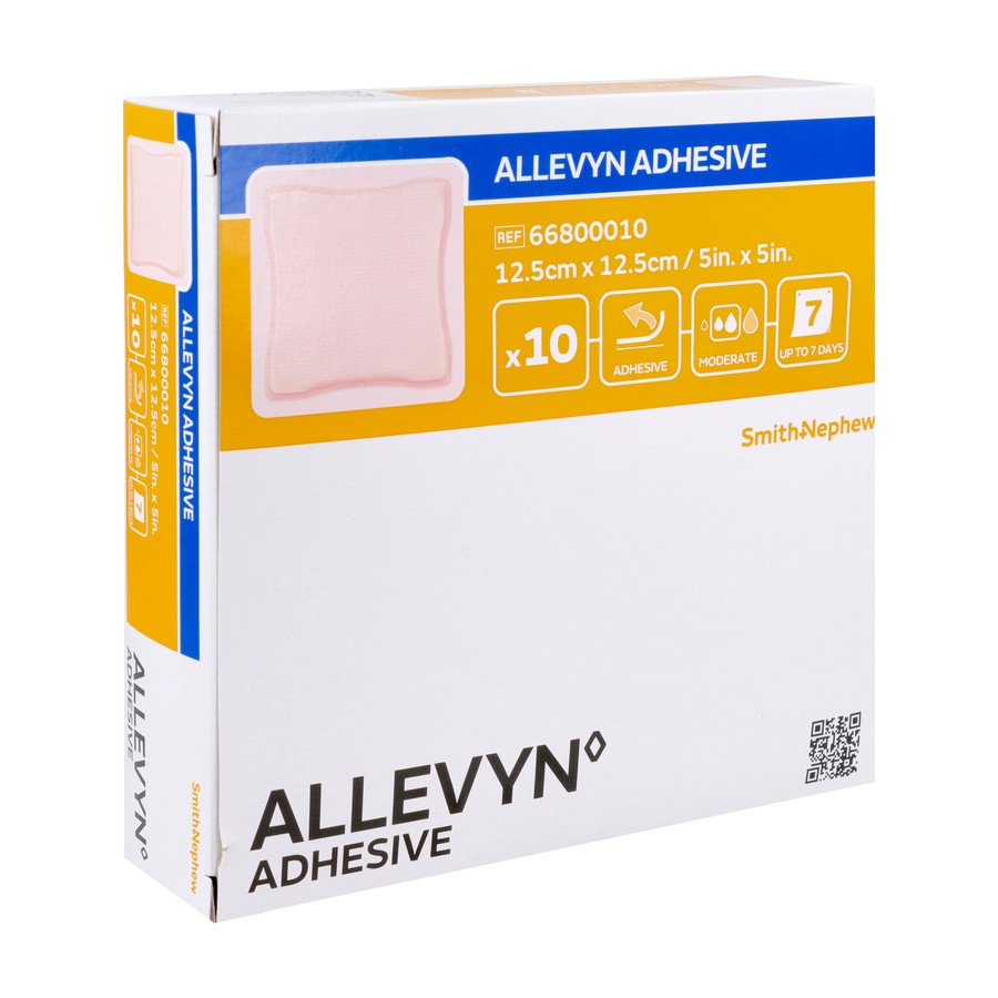 Allevyn Pans Adh Hydrocel. 12,5x12,5cm 10 66800010