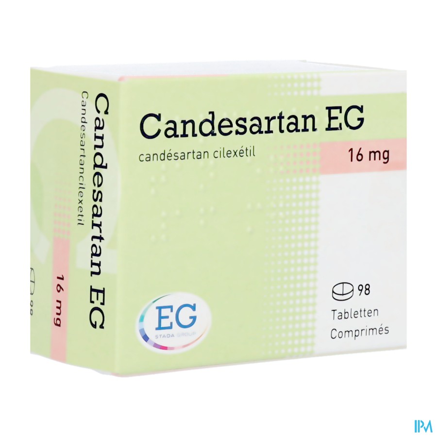 Candesartan Eurogenerics 16Mg Tabl 98