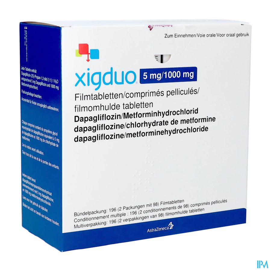 Xigduo 5mg/1000mg Filmomh Tabl 196