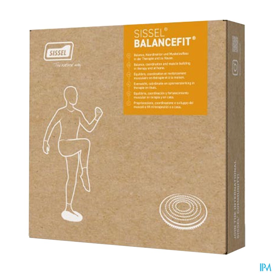 Sissel Balancefit Oefendiscus Diam.34cm Rood