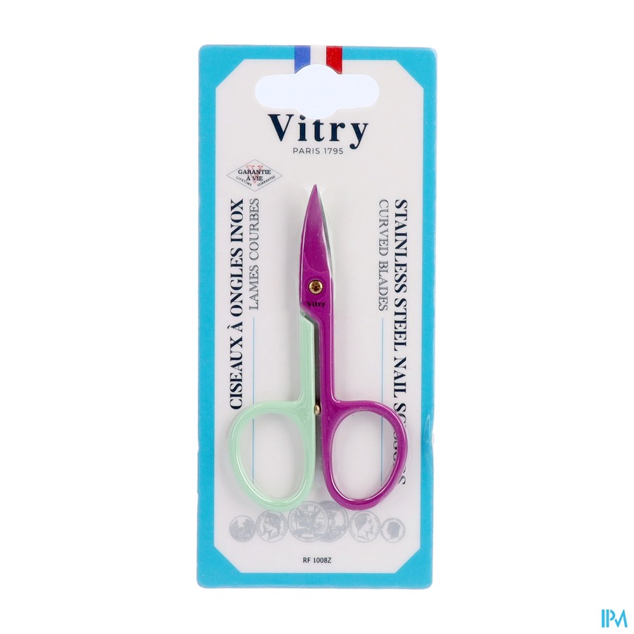 Nagelschaar Gebogen Inox Tweekleurig