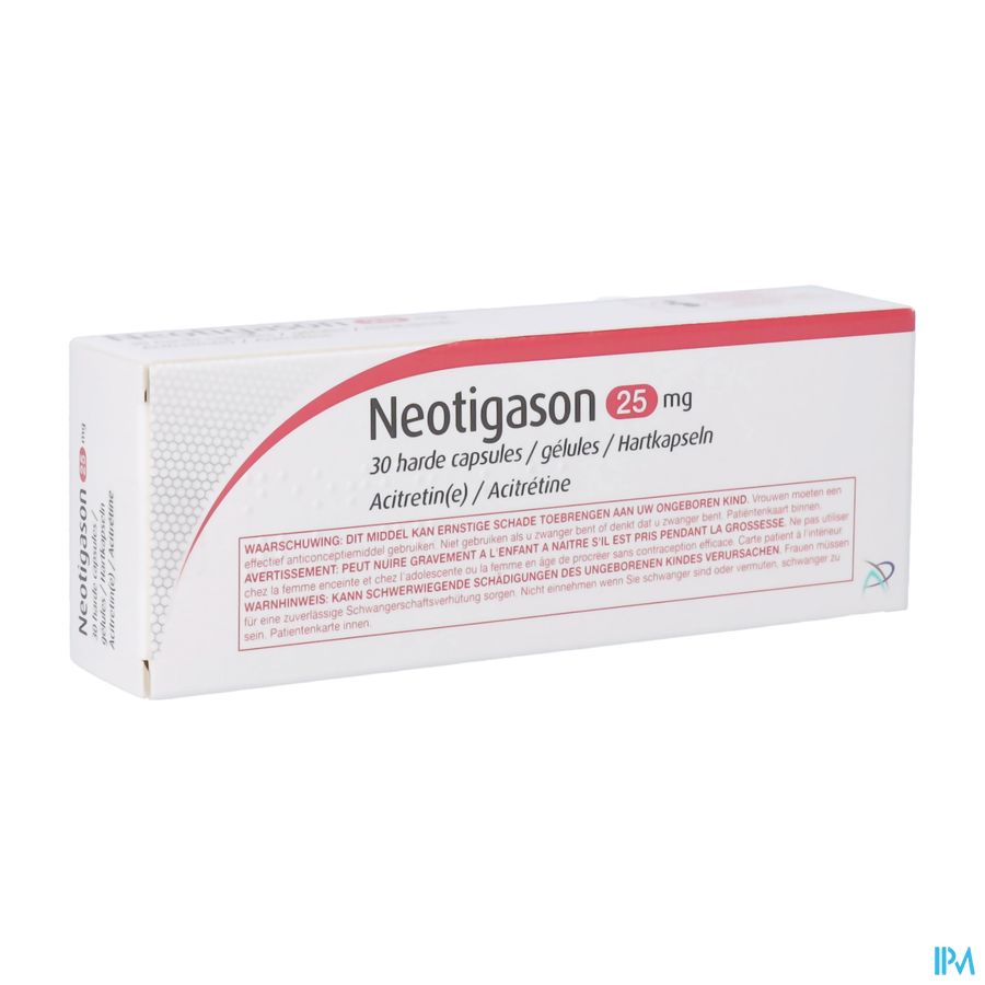 Neotigason 25mg Pi Pharma Harde Caps 30 Pip