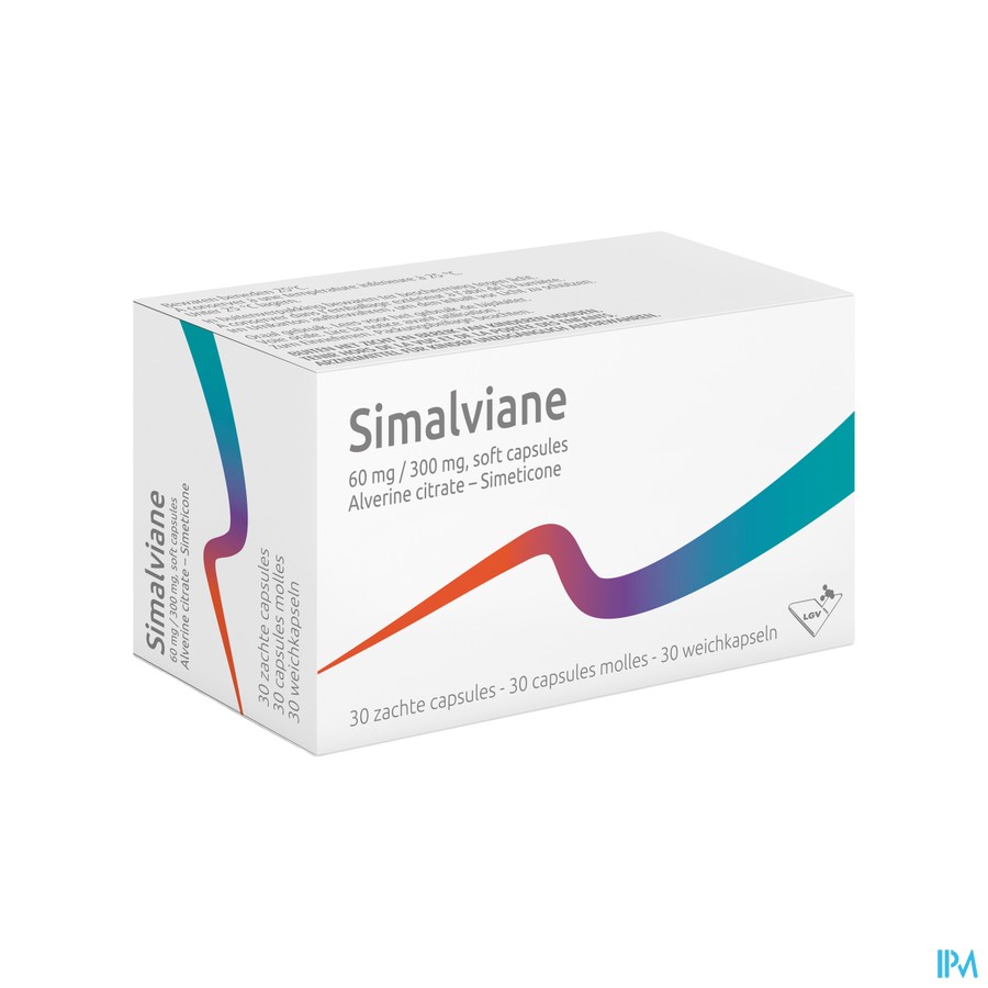 Simalviane 60mg/300mg Zachte Caps 30