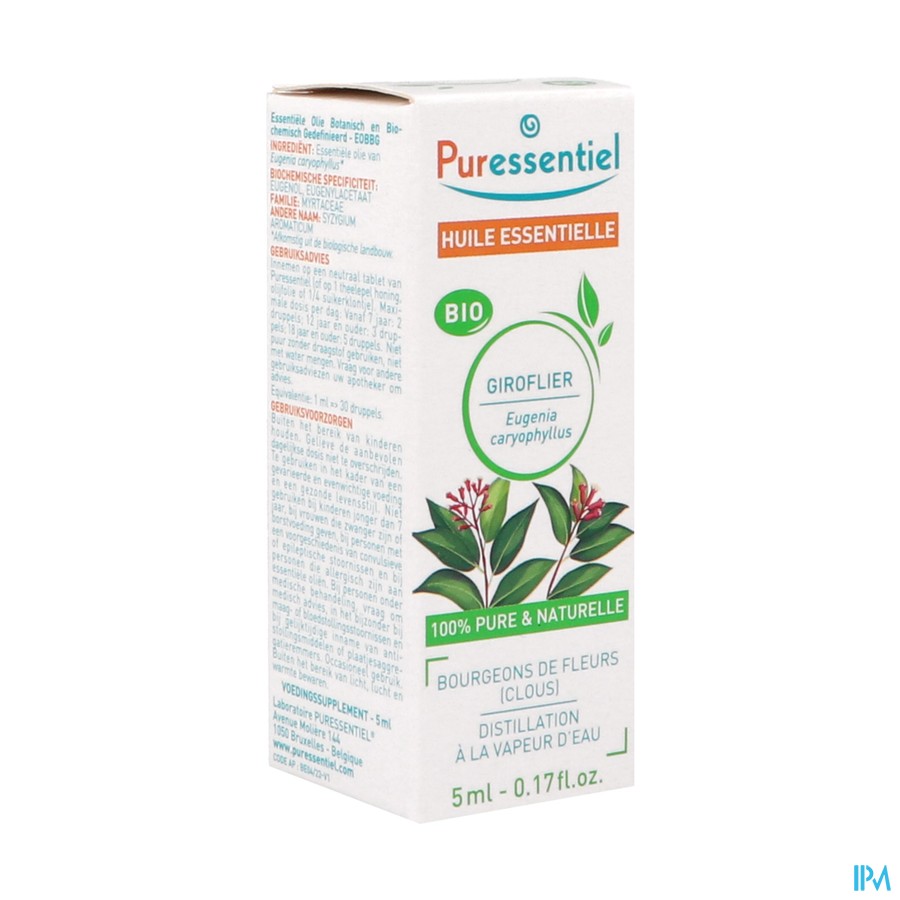 Puressentiel Eo Kruidnagel Bio Expert 5ml
