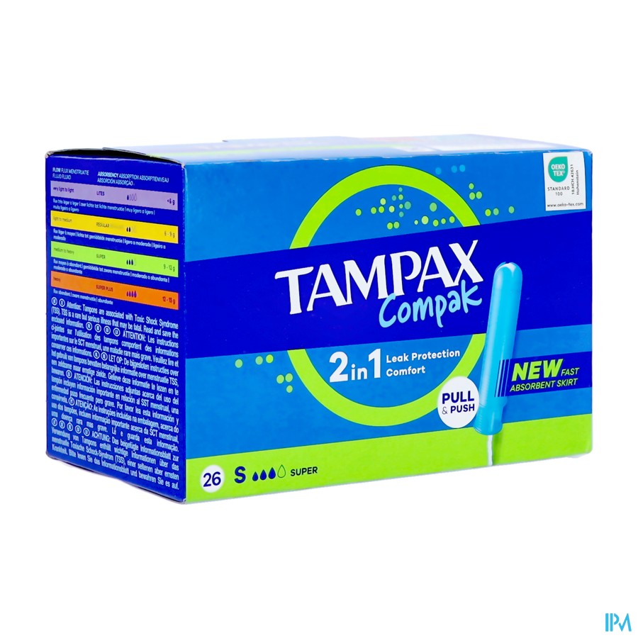 Tampax Compak Super Plus 24