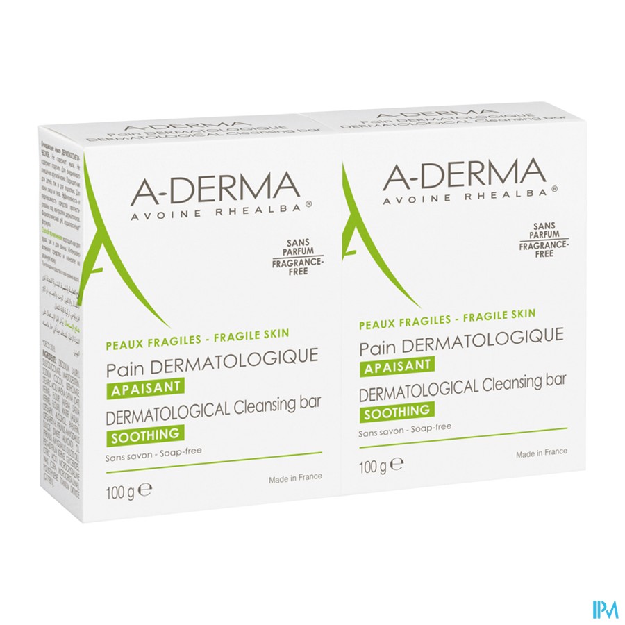 Aderma Indisp. Dermato Haver Wasstuk 100g Nf