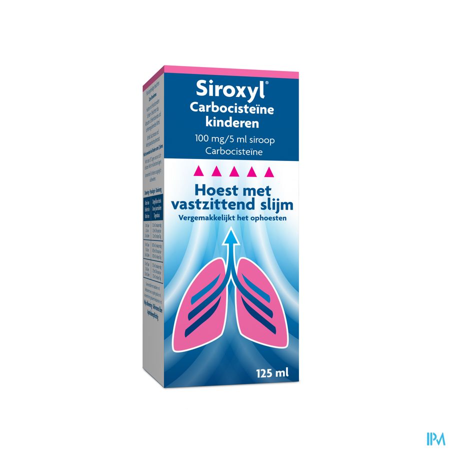 Siroxyl Carbocisteine 100mg/5ml Kind. Siroop 125ml
