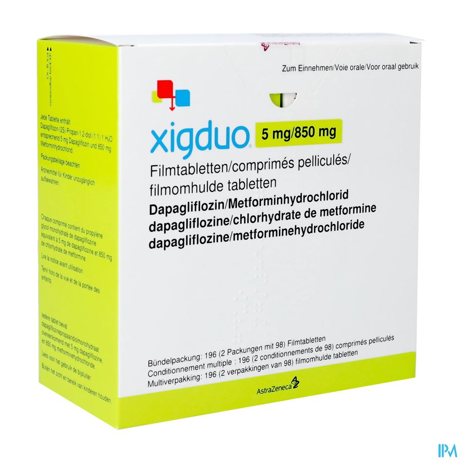 Xigduo 5mg/ 850mg Filmomh Tabl 196