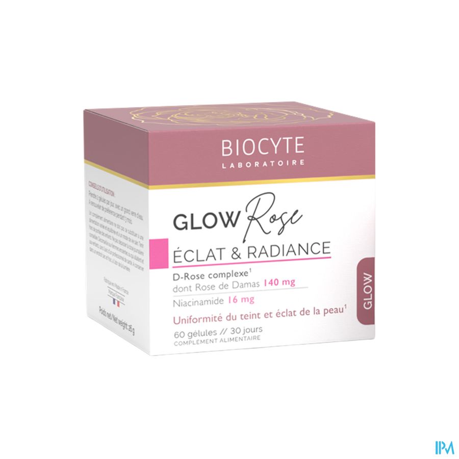 Biocyte Glowrose Caps 60