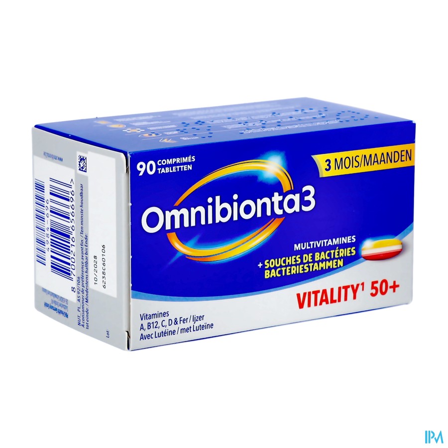 Omnibionta 3 Energy 50+ Tabl 90