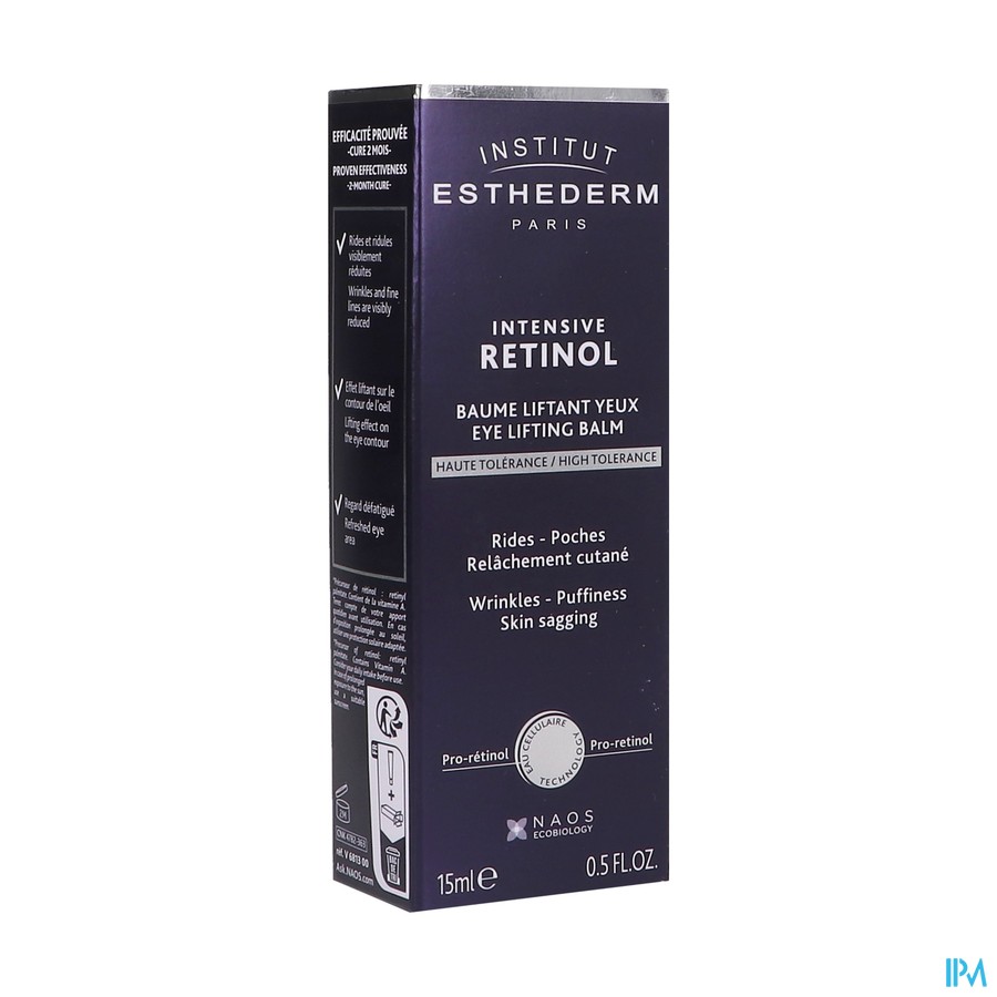 Esthederm Intens.retinol Baume Hydra Lift.yeux15ml