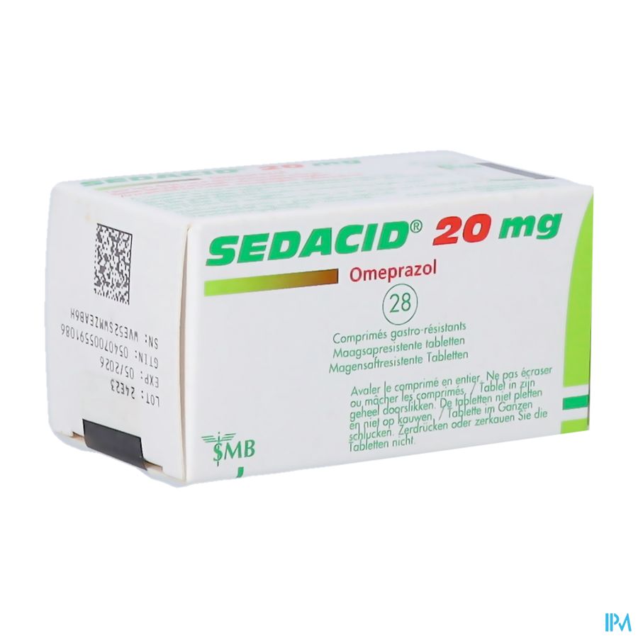 Sedacid 20mg Comp 28 X 20mg Sedacid 20mg Comp 28 X 20mg