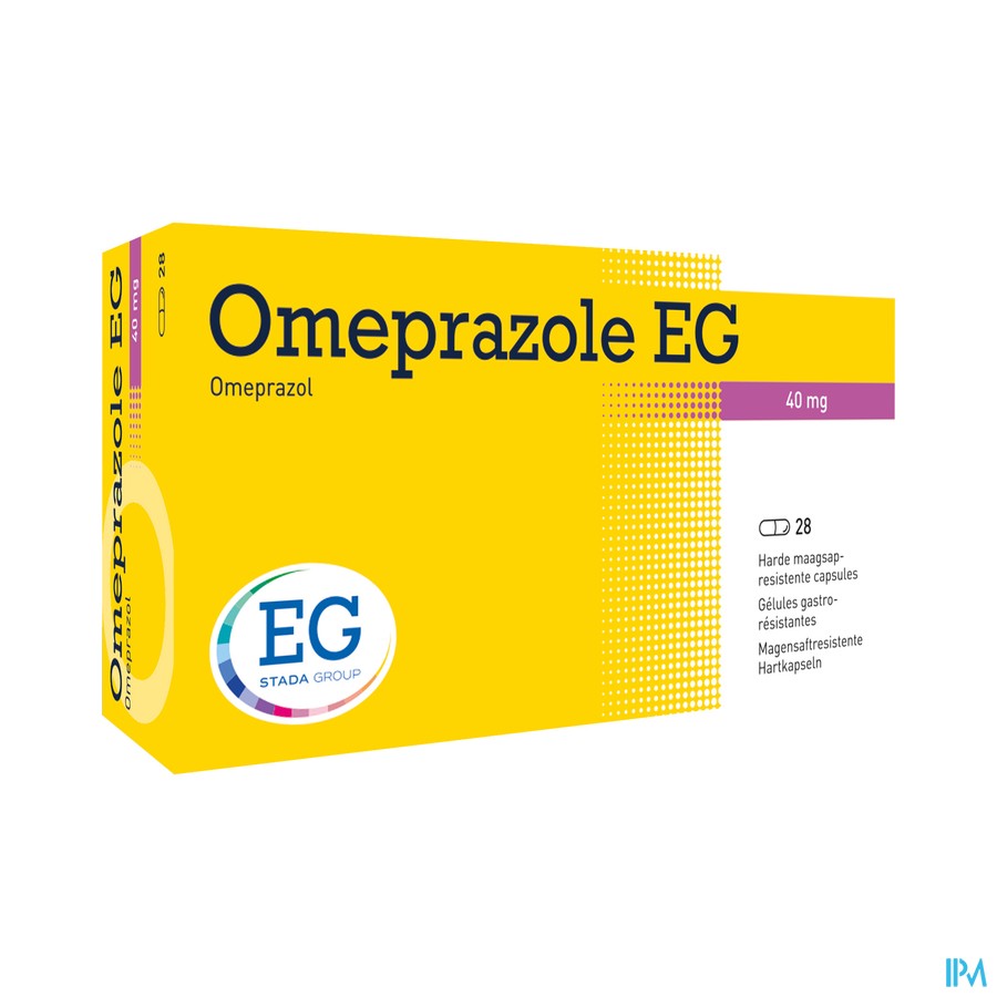 Omeprazole EG 40 Mg Gastro Resist Caps Bl 28X40Mg