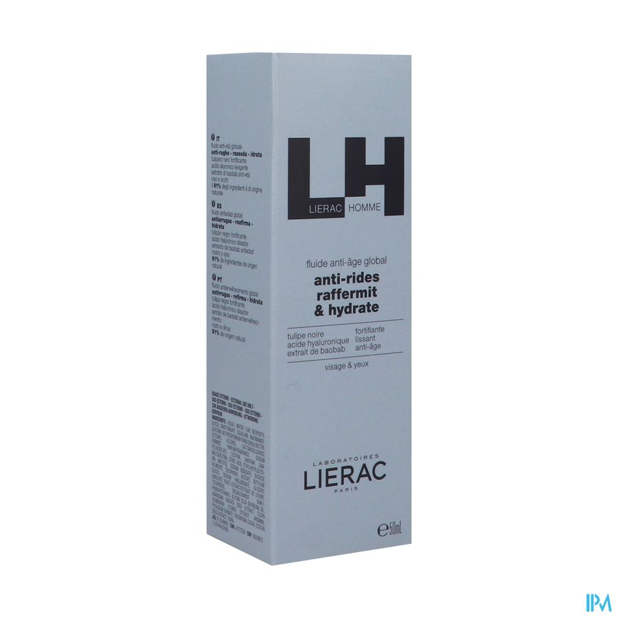 Lierac Homme A/ageing Fluid Global Fl 50ml