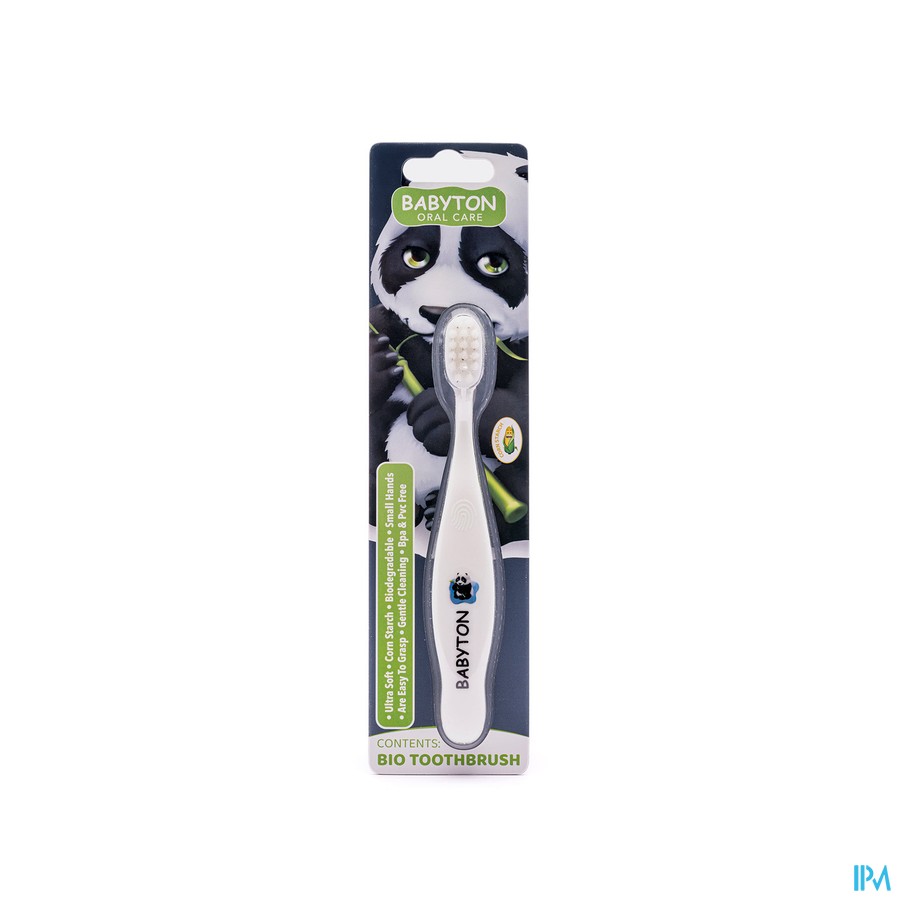 Babyton Bio Tandenborstel Panda Baby/kids