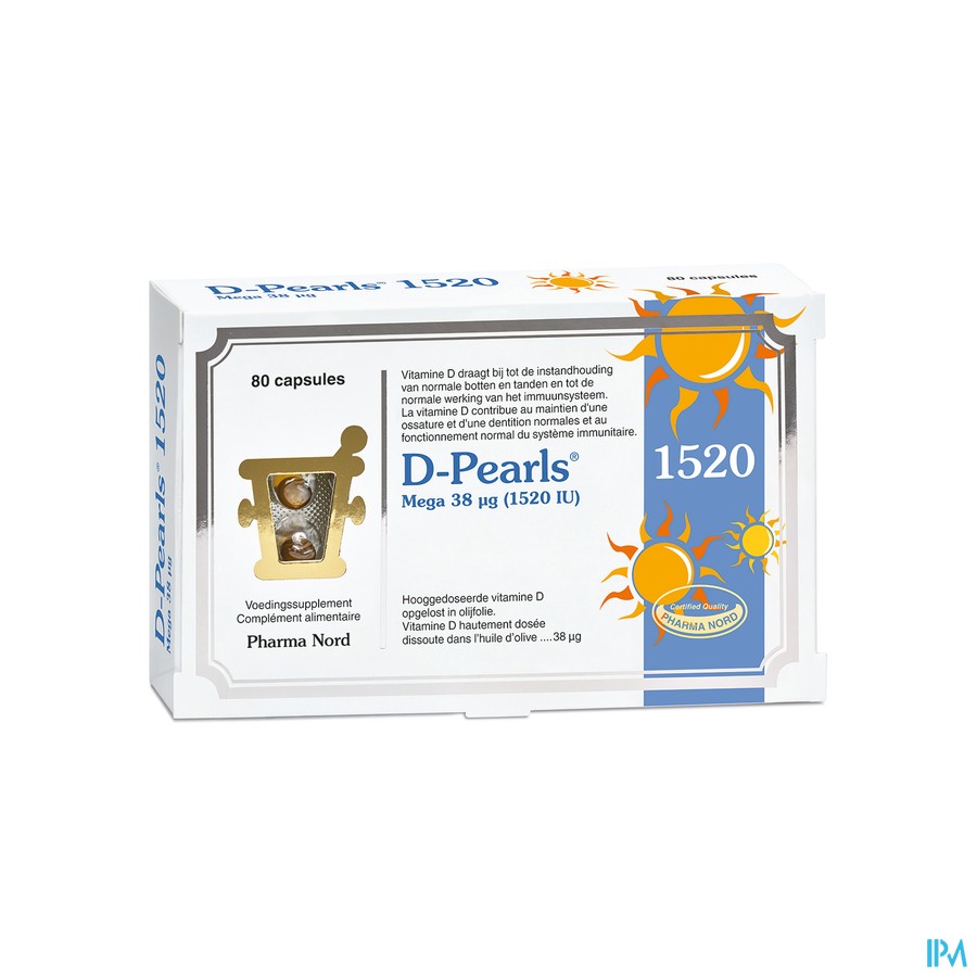 D-pearls 1520 Caps 80