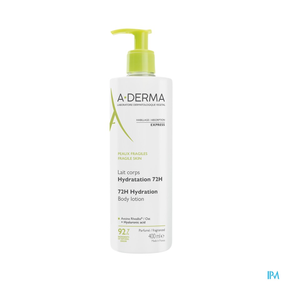 Aderma Indisp.lait Corps Hydratant 400ml
