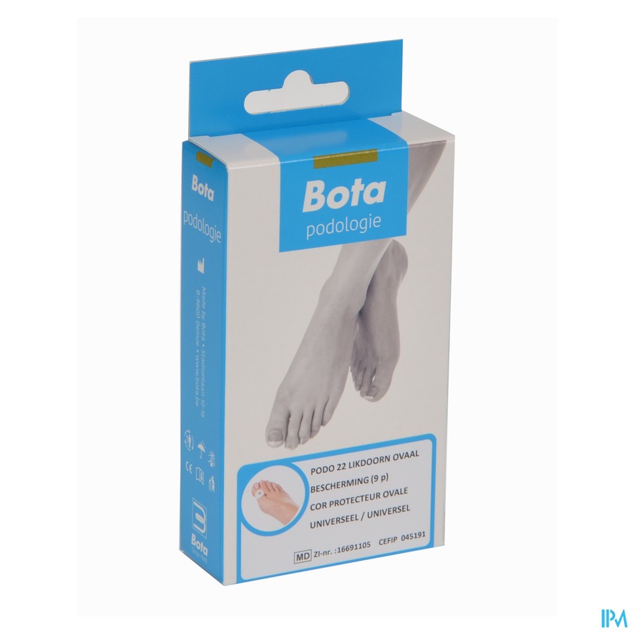 Bota Podo 22 Cors Protecteur Ovale 6