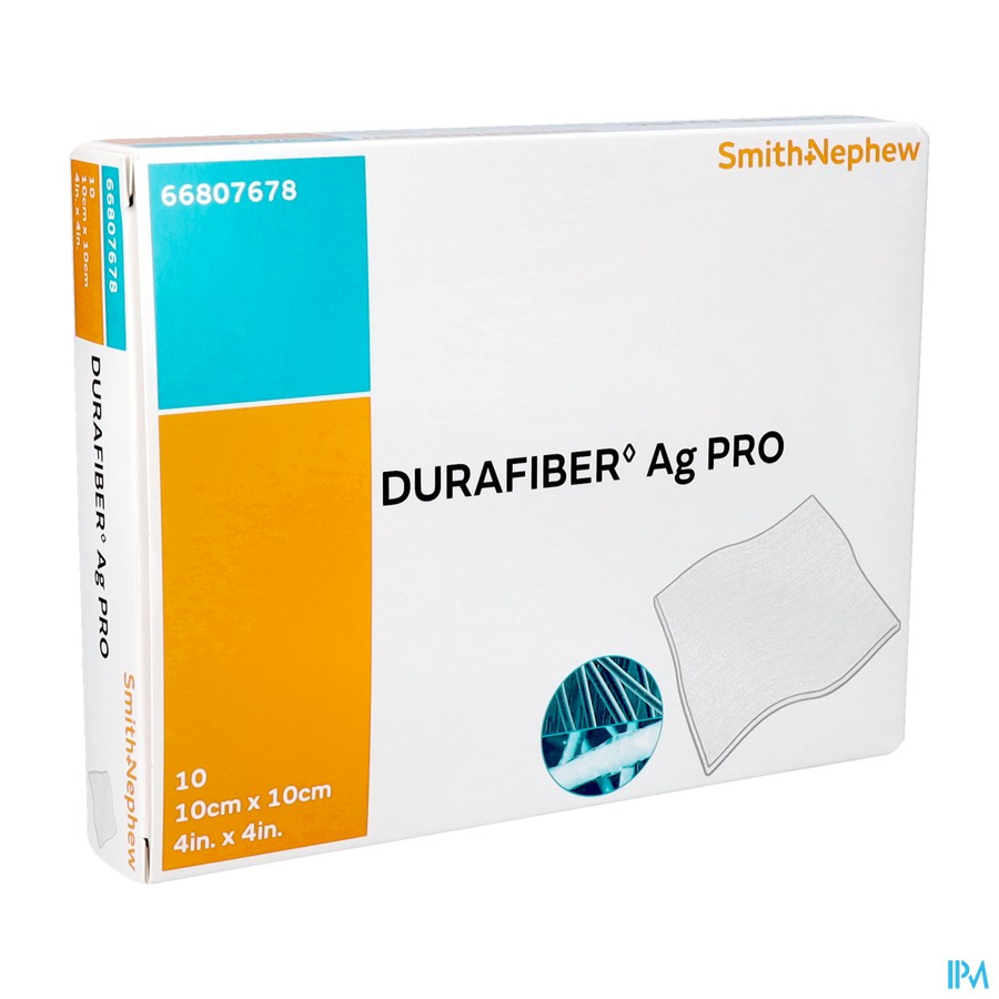 Durafiber Ag Pro Verband 10x10cm 10