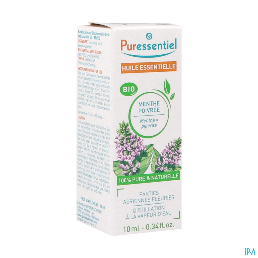 Puressentiel Eo Pepermunt Bio Expert 10ml