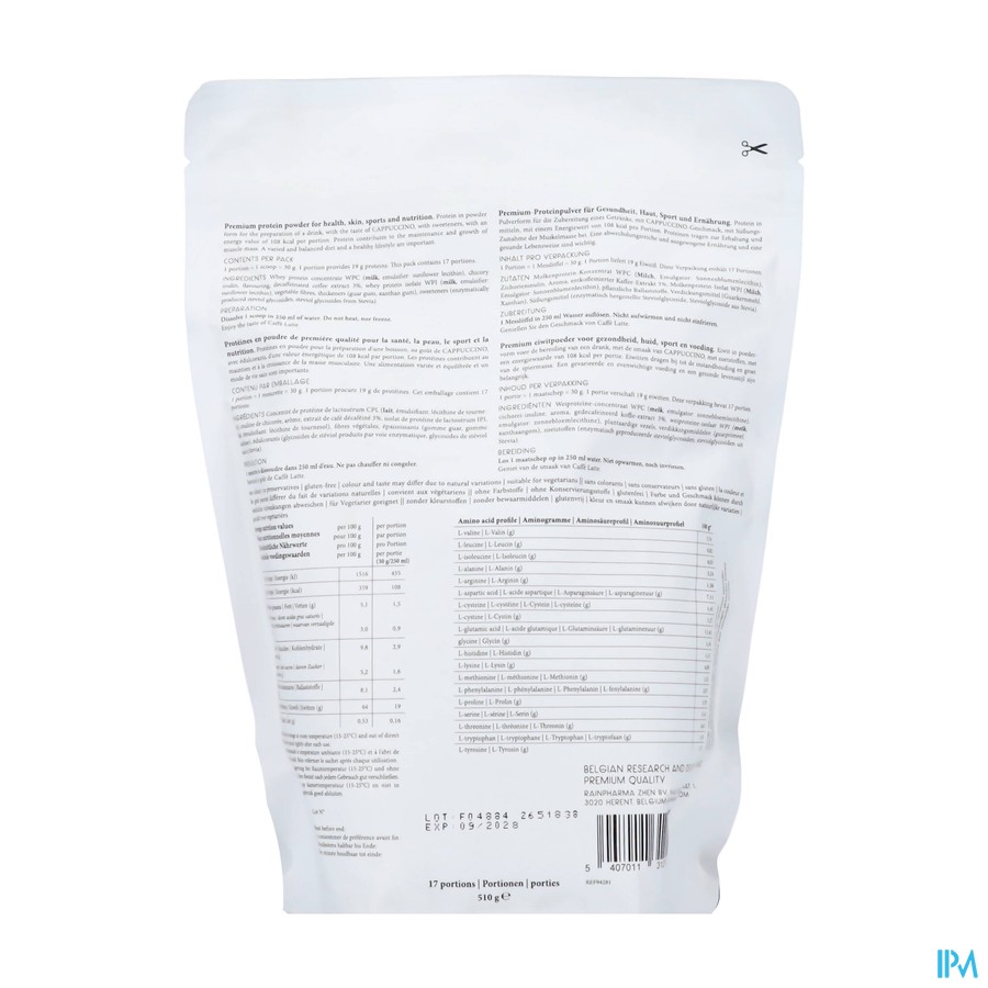 RAINPHARMA CAFFÈ LATTE 510 G