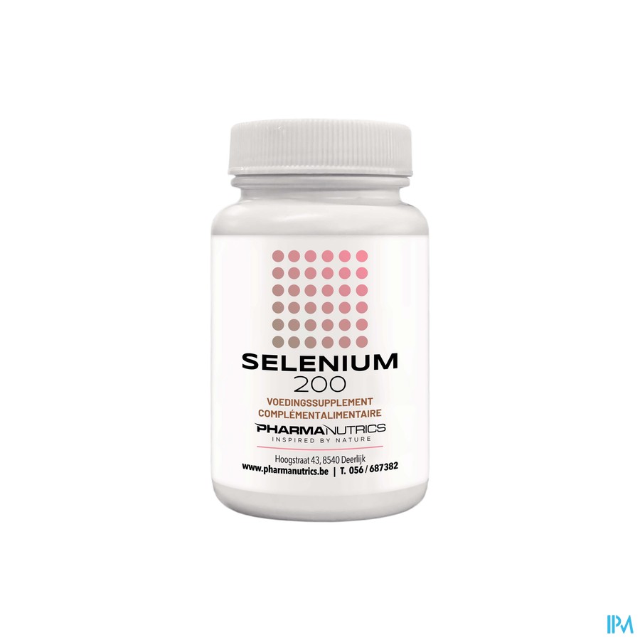 Selenium 200mcg Comp 100 Pharmanutrics