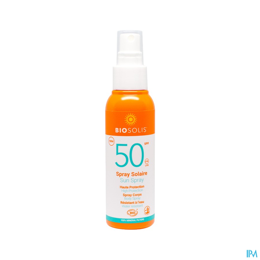 Biosolis Zonne Spray Ip50+ 100ml