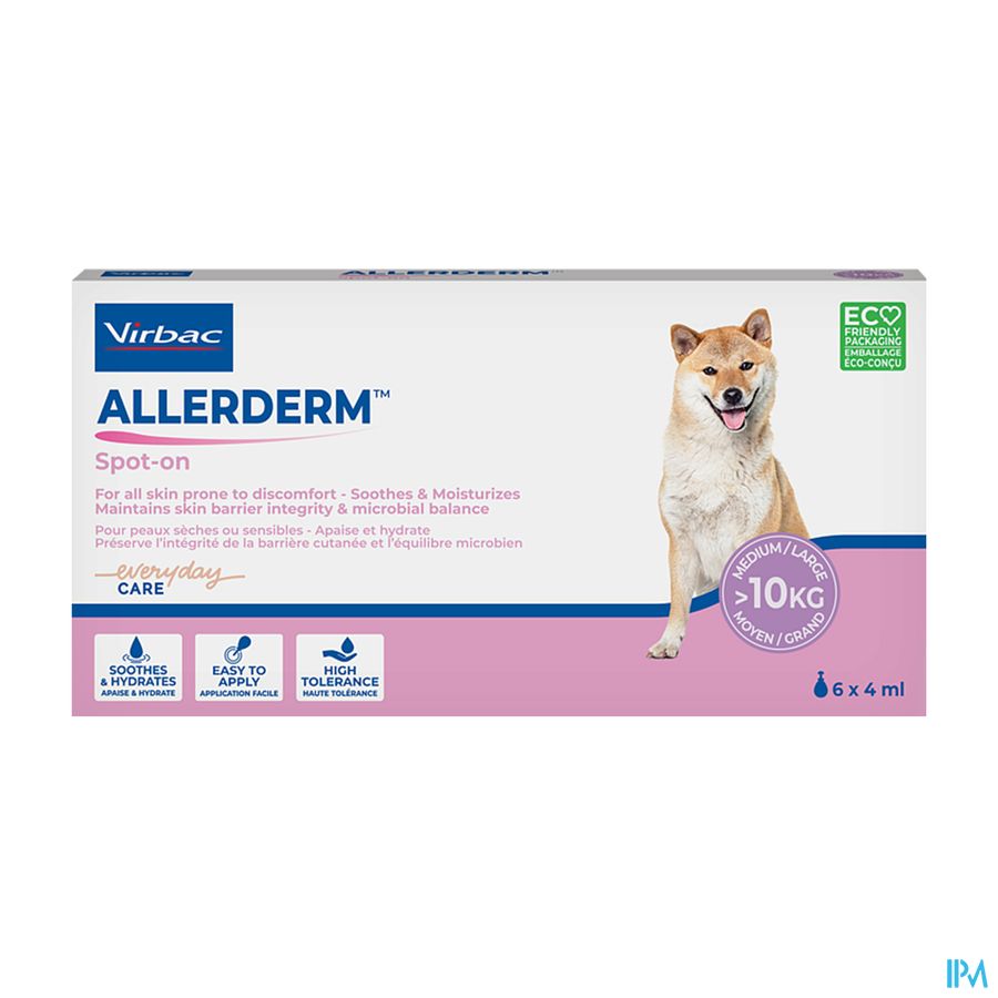 Allerderm Spot-on Pipet 6x4ml