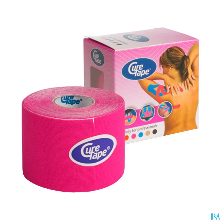 Curetape 5cmx5m Roze