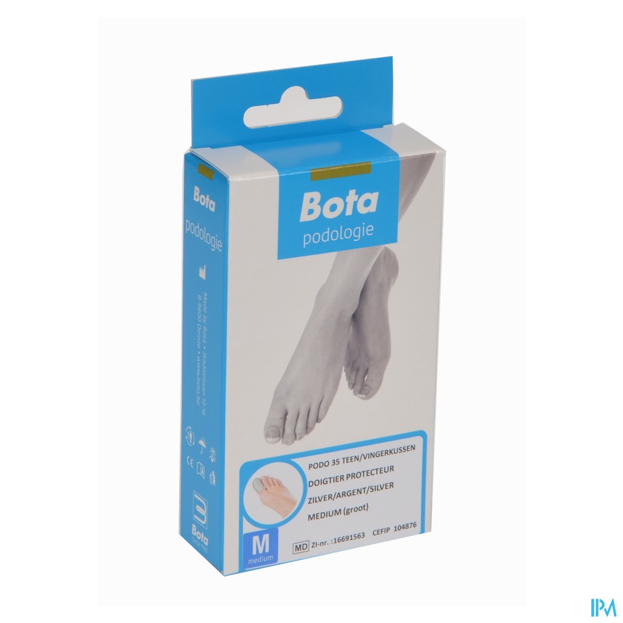 Bota Podo 35 Doigtier Protecteur+argent M Large 2