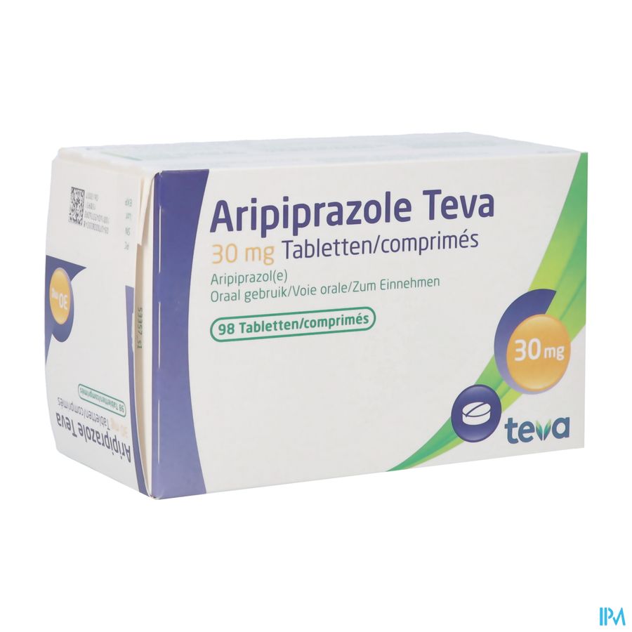 Aripiprazole Teva 30mg Tabl 98 X 30mg