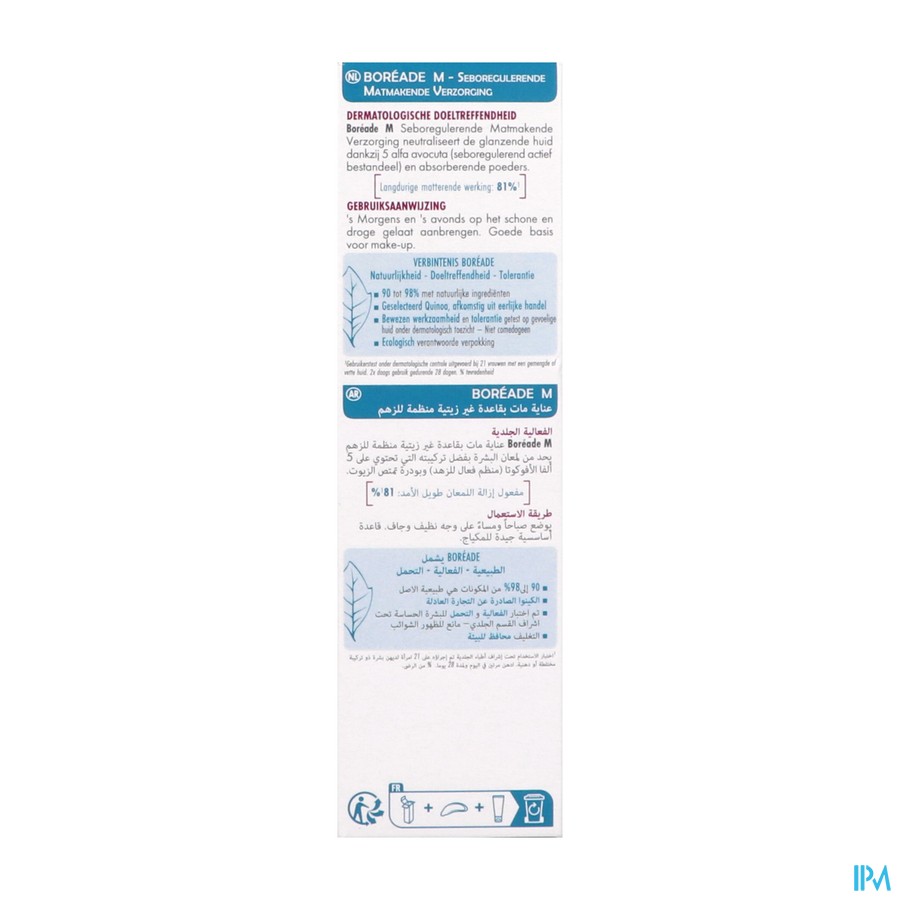 Noviderm Boreade M Matmakende Seboregul.verz..40ml